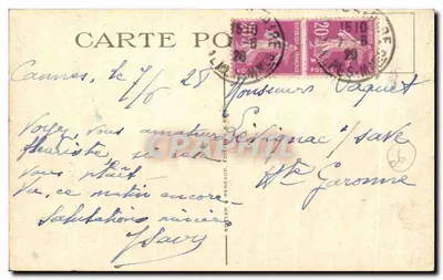 Roussillon - Côte d'Azur — Kąt kwitnącego ogródka — Rewers