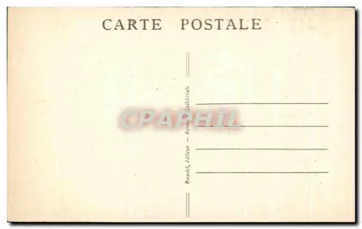Reims — Katedra przed bombardowaniem — Bandulet, wydawca — Rewers