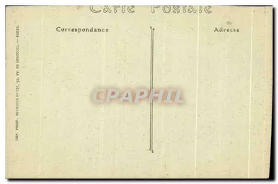 Cambo — « Arnaga », Casa de Edmond Rostand — Los Cipreses — Reverso