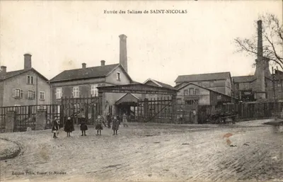 Entrada das Salinas de SAINT-NICOLAS — Edição Tible, Bazar, St-Nicolas