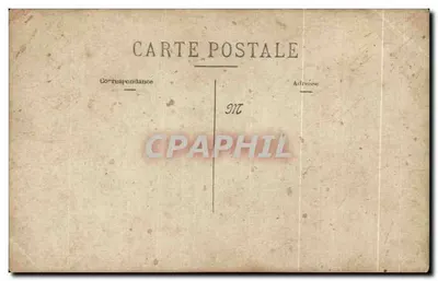 CARTE PHOTO Folclore Restaurante Barache Região Centro Cher — Verso