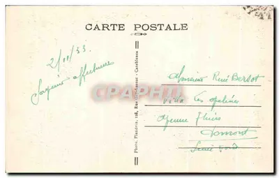 Mazagan (Maroko) — Konsulat Wielkiej Brytanii — Photo Plandrin, nr 1136 — Rewers