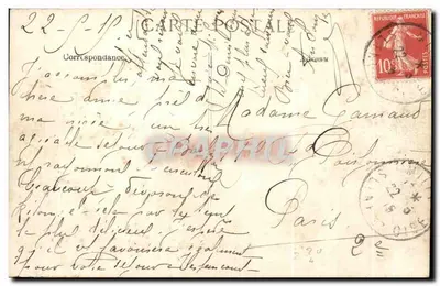 Floresta de FONTAINEBLEAU — O Bolide — editor B.D. n°21 — Verso