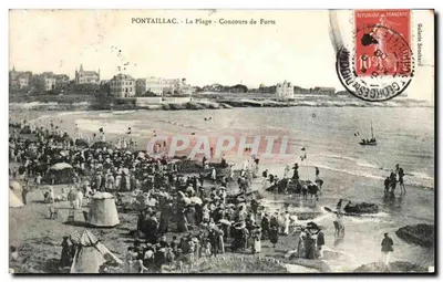 PONTAILLAC - A Praia - Concurso de Fortes - Galeria Souchard
