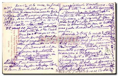 A guynome de Modèle (Courcel) — gravura de 1931 — editor não visível — Verso