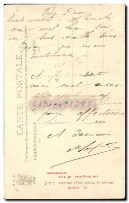 Scena walki w katedrze — ilustracja — J.L.C. (wydawca) — Rewers