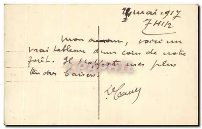 Las i lili — Porte-Bonheur — DIX 801/3 — Rewers