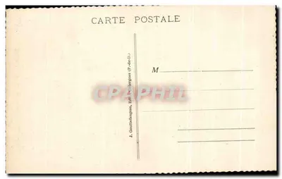 Crête do Galo — Rocha da Rancenne, Vale de Chaudefours — J. Gouttefanges, Ed. P.-de-D. — Verso
