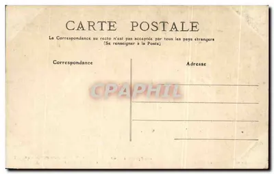 Cauterets — Visão geral e Mamelon Vert — editor Conget, Chauterets — Verso