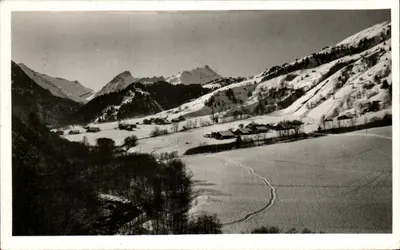 Les Contamines w zimie — Zimowe tereny narciarskie na zboczach Mont Joly — wyd. C. Blanc