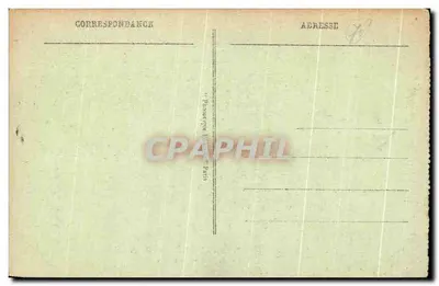 Las Saint-Germain — Jezioro Canes — Widok artystyczny — Wydawca Phaéron, Paryż — Rewers
