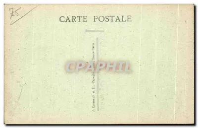 Paris — O Domo dos Invalidos — A. P. — n°65 — Verso