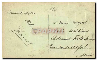Ślub — A PRAVERS LE MORVAN — wydawca A. PRAVERS LE MORVAN, nr 128 — Rewers