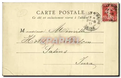 Vue générale de Nevers — éditeur B.F., Paris — Verso
