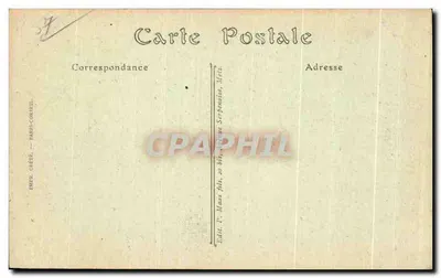 Metz — Le Poilu na Esplanade — Wydawca T. Maux fils, Paryż-Corbeil — Rewers