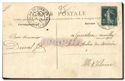 Paryż - Bulwar Italianów — B.F., Paryż 742 — Rewers