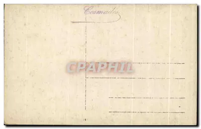 Widok portu w Cosmadès — wydawca nieznany, numer seryjny nieczytelny — Rewers