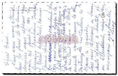 Boulevard Frédéric Garnier — La Plage — Éditeur : Coeurs Naturels — Verso