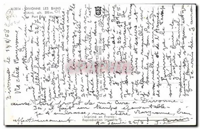 Divonne-les-Bains — Il Porto dei Velieri — Editore Cellard Bron — Verso