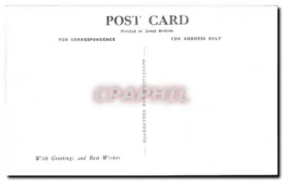 Templo de Salomão, Tubos de Órgão e Asa do Arcanjo — Grutas de Gough, Cheddar — cartão postal — Verso