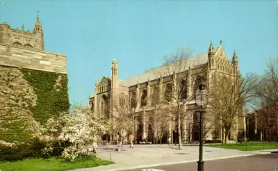 Universidade Princeton — Capela — CPHTECHCOLOR 3-D NATURAL COLOR REPRODUCTION 7DK-630