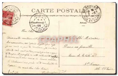 Ponchateau - El Calvario - XIIa Estación — Fototipia Vasselier, Nantes — Reverso