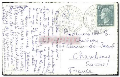 Visão geral de Clervaux — editor não visível, número de série ilegível — Verso