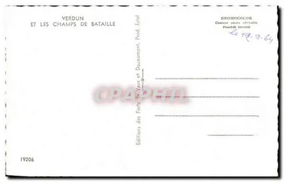 Verdun e os Campos de Batalha — Fortes de Vaux e Douaumont — Edições Estiel — Verso