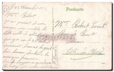 Strasbourg i. Els - Pełna widokowka — wydawca V. Spindler, Berlin — Rewers