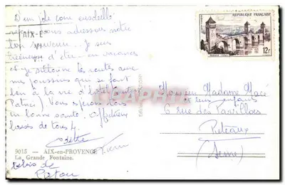 La Grande Fontaine — Aix-en-Provence — Éditions G. Tigny — Reverso