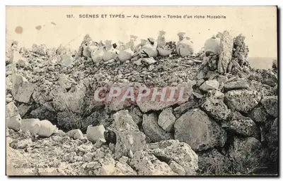 Cemitério — Tumba de um rico Mozabita — Coleção Ideal, n° 187