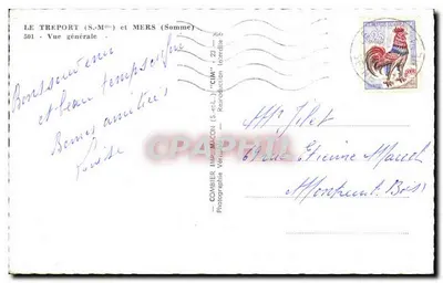 Le Tréport (S.-M.) i Mers (Somme) — Widok ogólny — CIM — Rewers