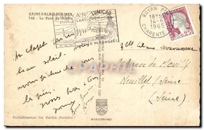 Il Ponte del Diavolo — Saint-Palais-sur-Mer — Cap — Verso
