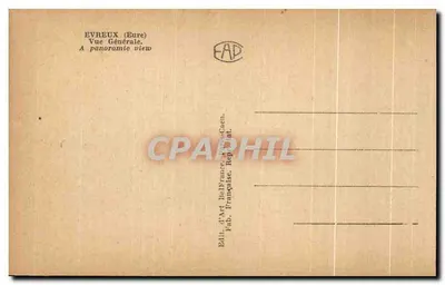 Evreux (Eure) — Vista General — Edit d'Art Bell'France-Caen — Reverso