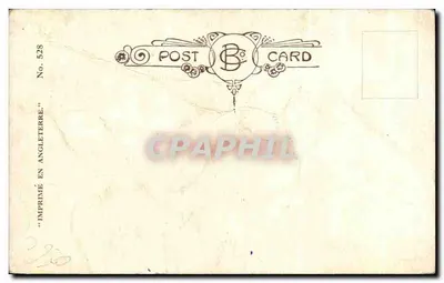 Bébé en maillot de bain — scène de plage — éditeur 'POST CARD' (No. 528) — Verso