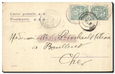 Crianças em potes de café — editor A.G.M. n° 104 — Verso