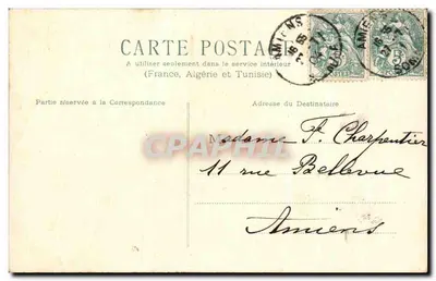 Chasse aux canards — caricature — éditeur inconnu, n° de série non visible — Verso
