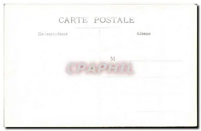 Familia con perro — jardín — tarjeta postal anónima — Reverso