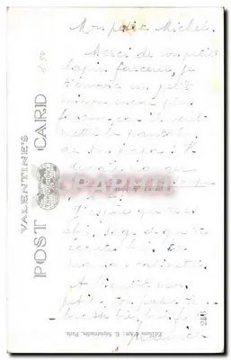 Tarjeta postal antigua Tarjeta postal antigua Est ce bien le mien Up to My Neck in Things Enfant — Reverso