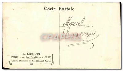 Paleis van Versailles — De Kapel — Chocolat Ajax — Achterkant