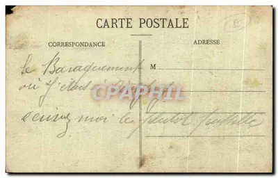 Revigny - Hospital de evacuação — Revigny, França — Verso
