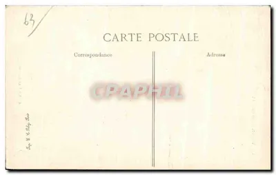Un Montagnard — portrait d'un vieil homme en chapeau et bâton — éditeur V.D.C. n°24 — Verso
