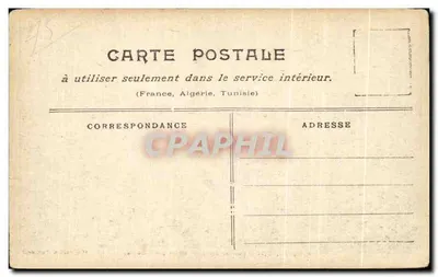 Paris inondé (janvier 1910) — Pont Mirabeau, vue de la Seine submergée — éditeur non visible, n° de série non lisible — Verso