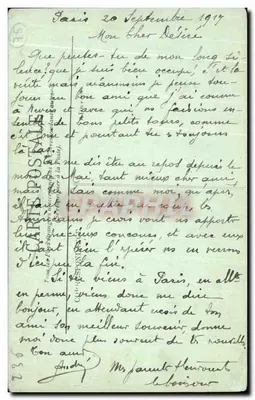 París — Teleférico del Sagrado Corazón — LL. n° 219 — Reverso