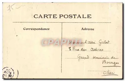 Templo da Estrela — Paris — L. J. & Cie, editora, Angoulême-Paris — Verso