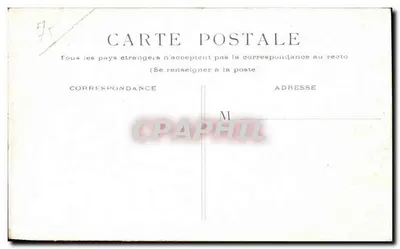 Paryż - Avenue des Champs-Élysées — widok ulicy z kolumnami i pieszymi — wydawca nieznany — Rewers