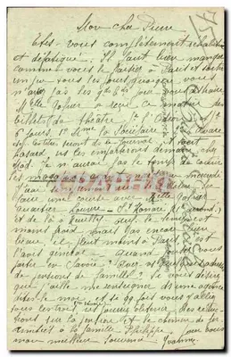 Parigi — La Stazione Saint-Lazare e la Corte di Roma — LL. n° 979 — Verso