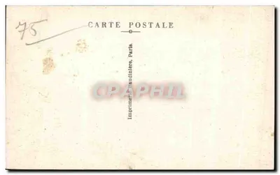 Asyl dla chorych dzieci, 223, rue Lecourbe, Paryż (XVe) — La Chapelle — Rewers