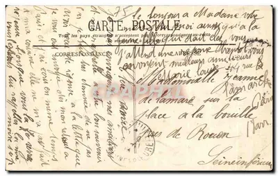 Paris — L'Hôpital Lariboisière et le Sacré-Cœur — F.F. Paris — Verso