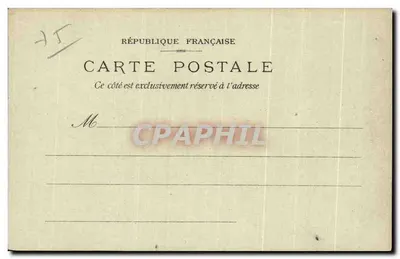 Place de la République — Paryż — Karta fotograficzna, n°4 — Rewers